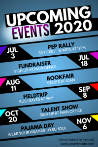 Personalize 39,250+ Routine Templates PosterMyWall photograph regarding Flyers Printable Schedule identify Customise 39,250+ Agenda Templates PosterMyWall